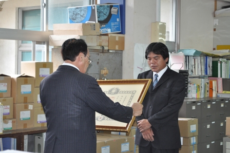 故西村政達氏が旭日単光章を受賞されました。