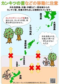 かんきつ類移動規制範囲